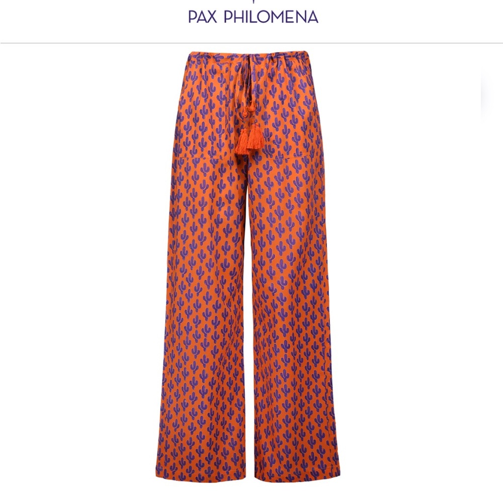 Pax Philomena Lounge Pants Purple Cactus/Orange